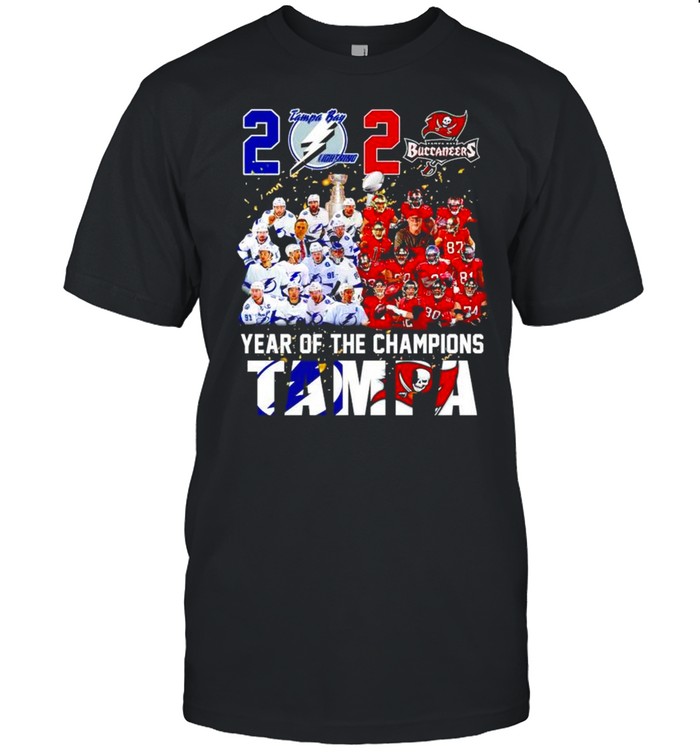 2021 Year Of The Champions Tampa T-Shirt