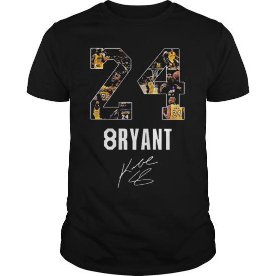 24 8Ryant Kobe Bryant 1978 – 2020 Signature T-Shirt 24 8Ryant Kobe Bryant 1978 – 2020 Signature T-Shirt