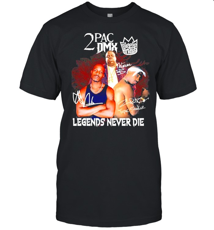 2Pac Dmx Legends Never Die T-Shirt