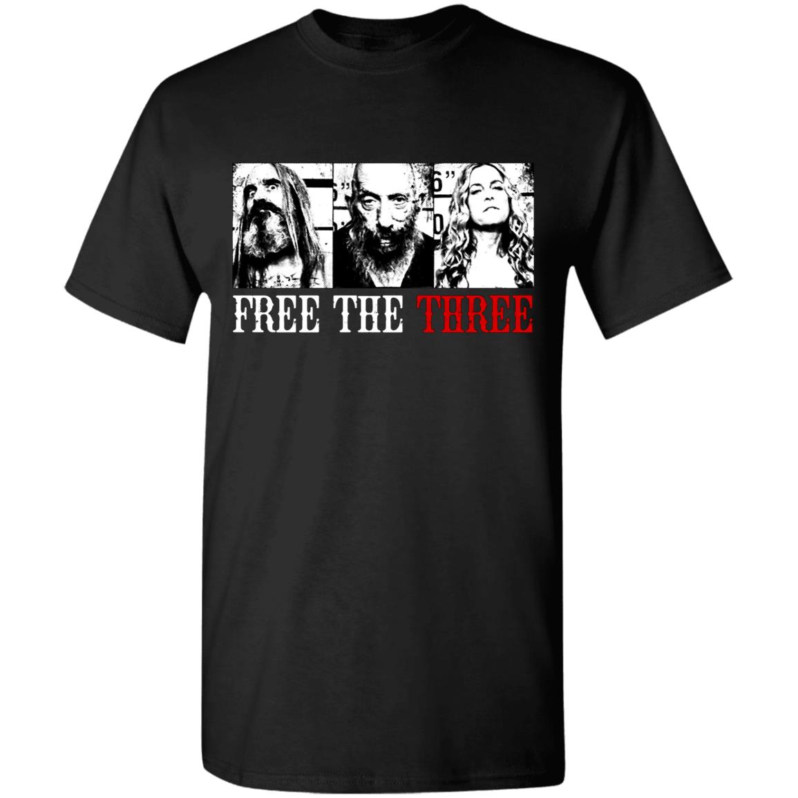 3-From-Hell-Free-The-Three G500 Gildan 5.3 Oz. T-Shirt 3-From-Hell-Free-The-Three G500 Gildan 5.3 Oz. T-Shirt