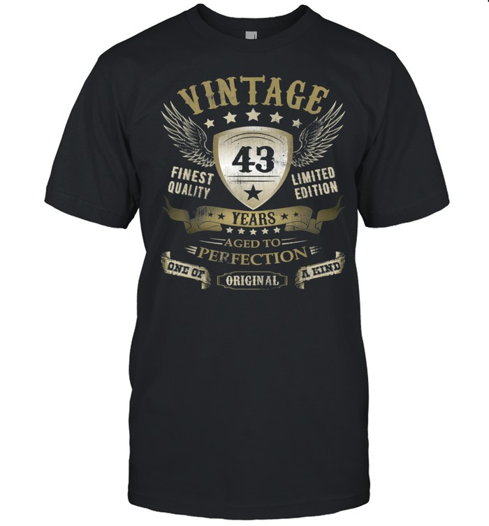 43 Geburtstag Jungen Madchen Frauen Manner 43Er 43 Jahre T-Shirt 43 Geburtstag Jungen Madchen Frauen Manner 43Er 43 Jahre T-Shirt
