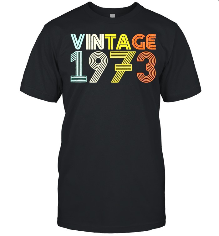 46Th Birthday Vintage 1973 Us 2021 T-Shirt