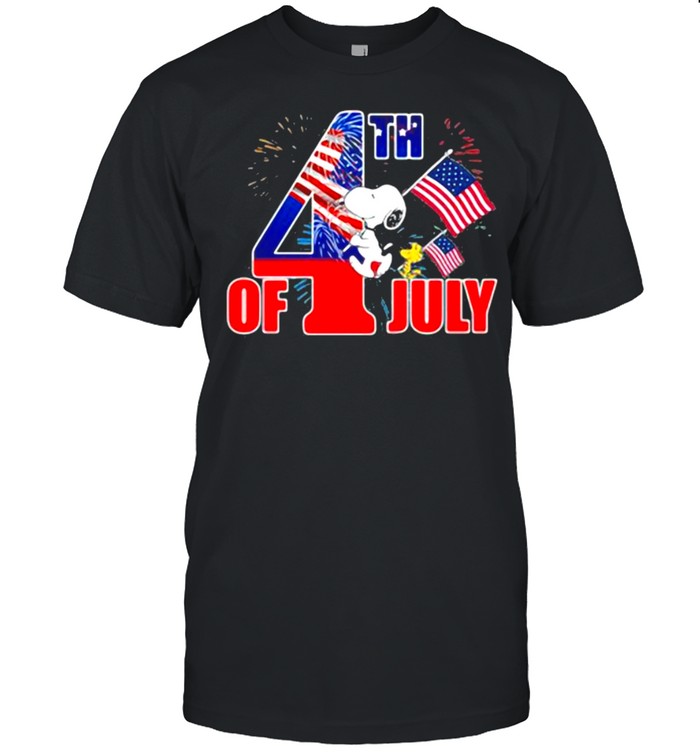 4Th Of July Independence Snoopy And Woodstock T-Shirt 4Th Of July Independence Snoopy And Woodstock T-Shirt