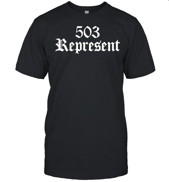 503 Represent El Salvador Country Code Salvadoran T-Shirt
