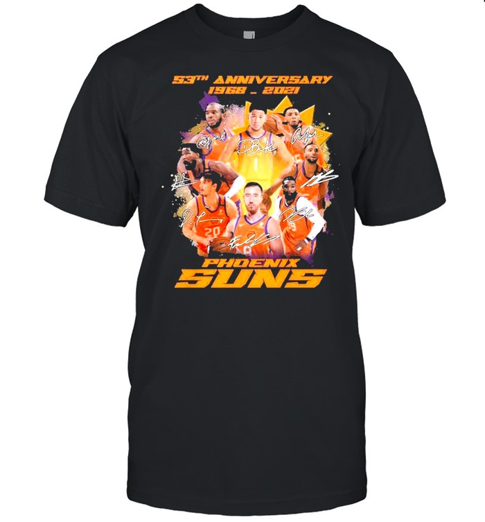 53Th Anniversary 1969 2021 Phoenix Suns T-Shirt