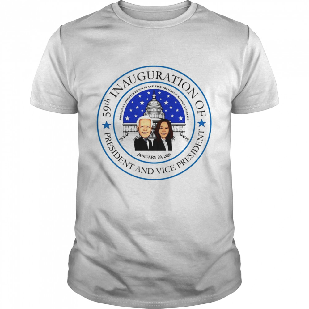 59Th Inauguration Of President And Vice President President Joseph R Biden Jr And Vice President Kamala Harris January 20 2021 T-Shirt