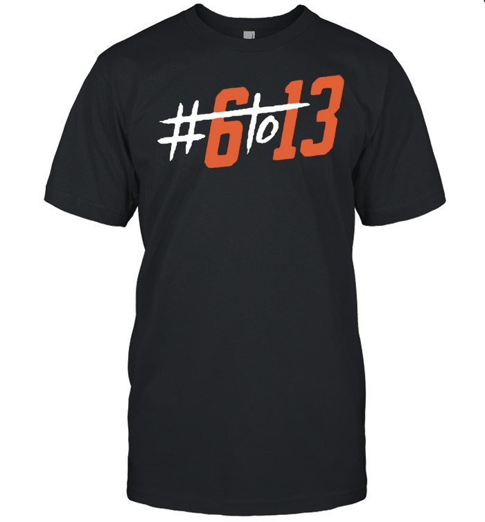 #6To13 Cleveland Football T-Shirt