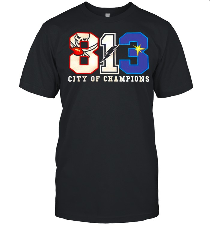813 Winners Bucs Bolts Rays City Of Champions T-Shirt 813 Winners Bucs Bolts Rays City Of Champions T-Shirt