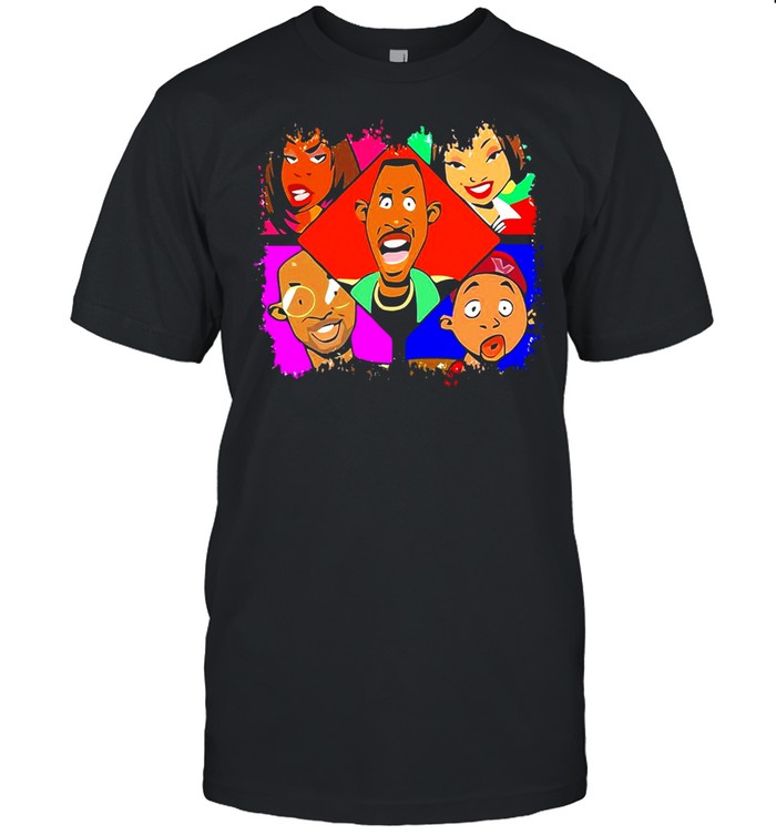90S Black Tv Show T-Shirt