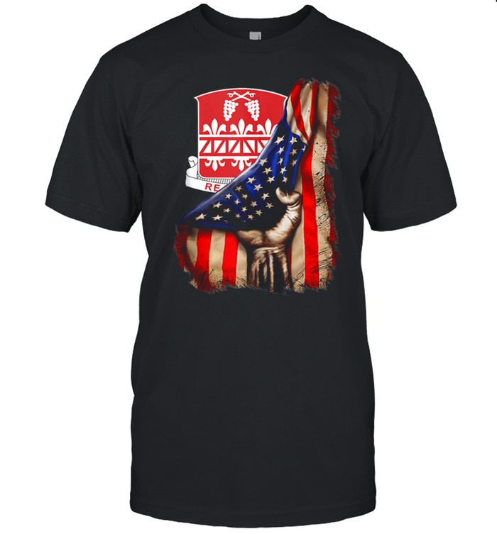 926Th Engineer Battalion American Flag T-Shirt 926Th Engineer Battalion American Flag T-Shirt