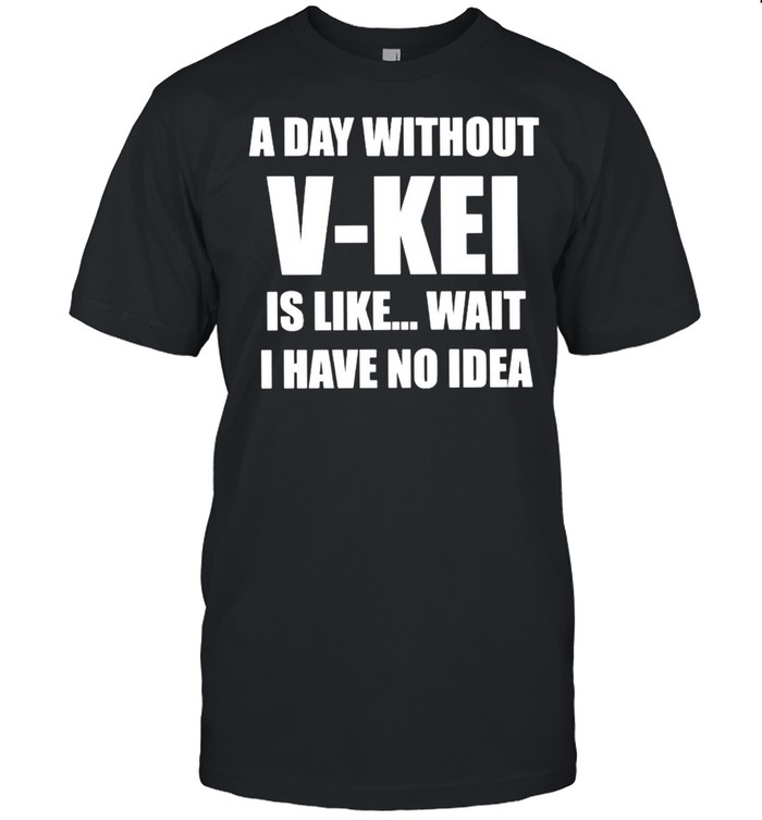 A Day Without V-Kei Is Like Wait I Have No Idea T-Shirt