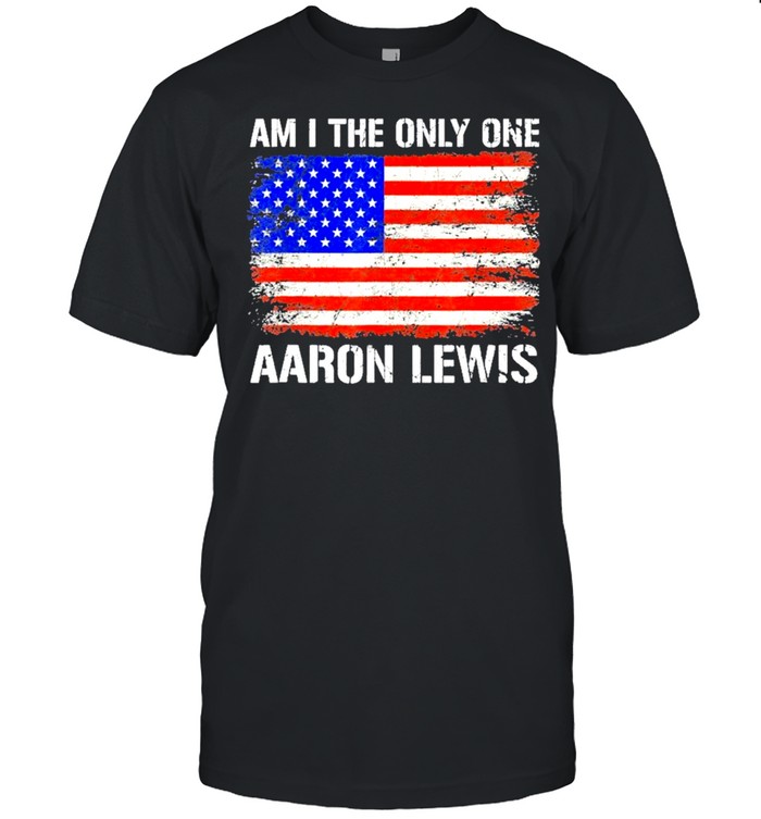 Aaron Lewis Am I The Only One Flag T-Shirt