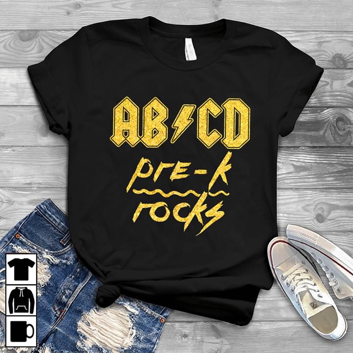 Abcd Pre-K Rocks T-Shirt