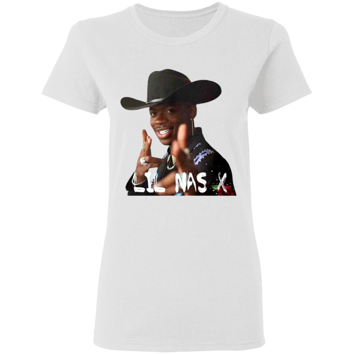 About-Sth-Lil-Nas-X-Old-Town-Road G500l Gildan Ladies’ 5.3 Oz. T-Shirt