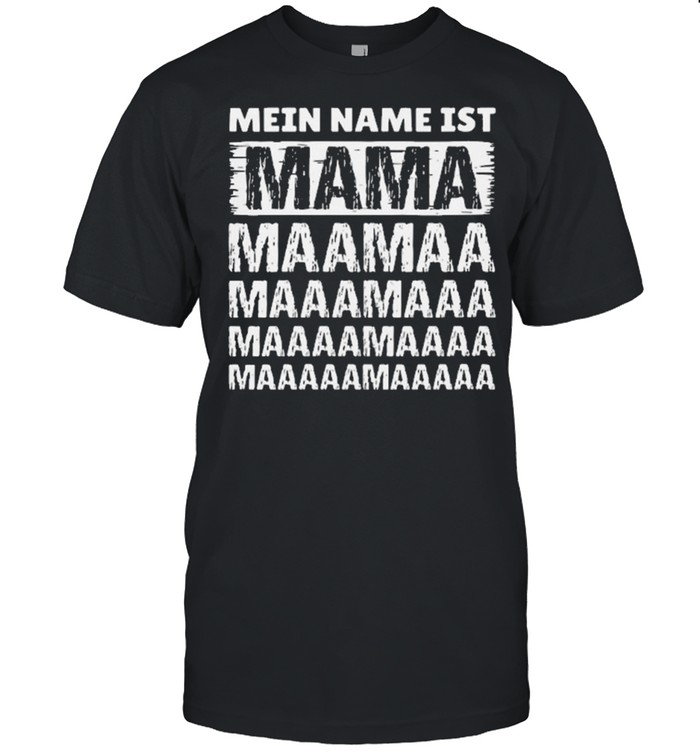 Awesome Damen Mein Name Ist Mama T-Shirt Awesome Damen Mein Name Ist Mama T-Shirt