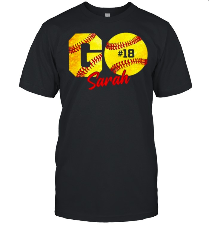 Awesome Go Sarah Softball 18 T-Shirt