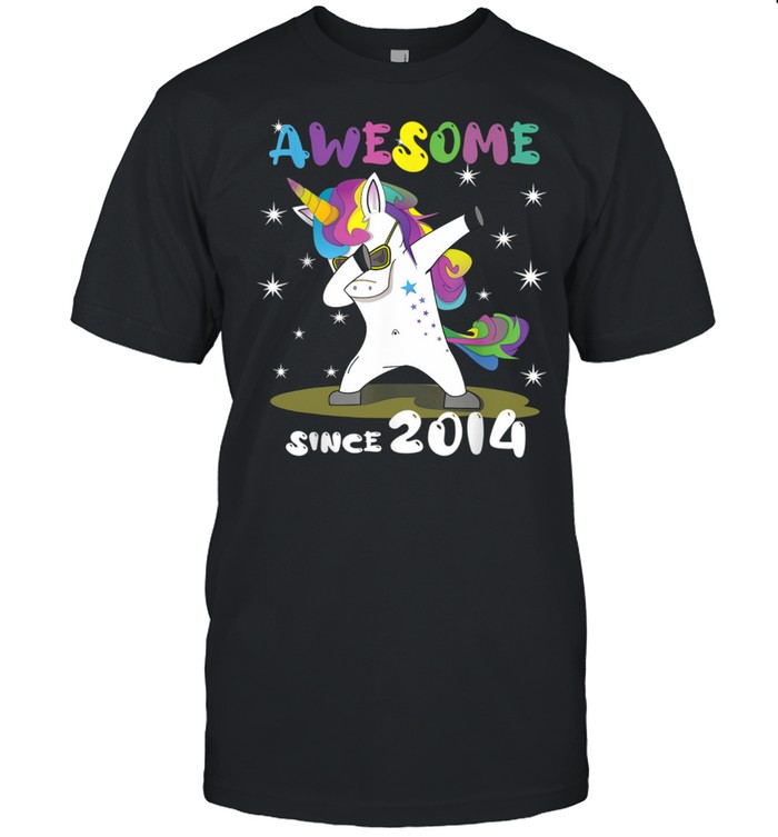 Awesome Legendary Unicorn Design Since 2014 T-Shirt Awesome Legendary Unicorn Design Since 2014 T-Shirt