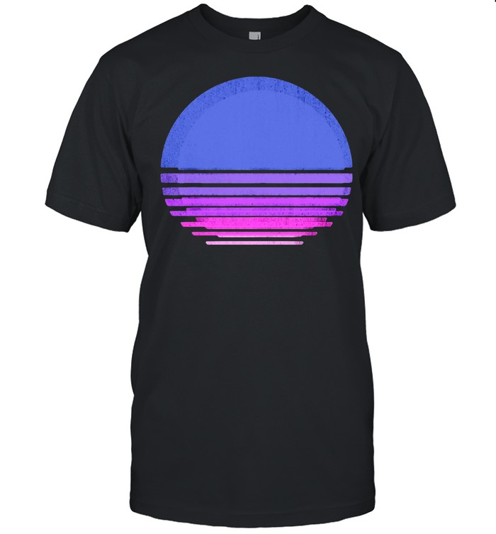 Awesome Purple Rising Sun T-Shirt