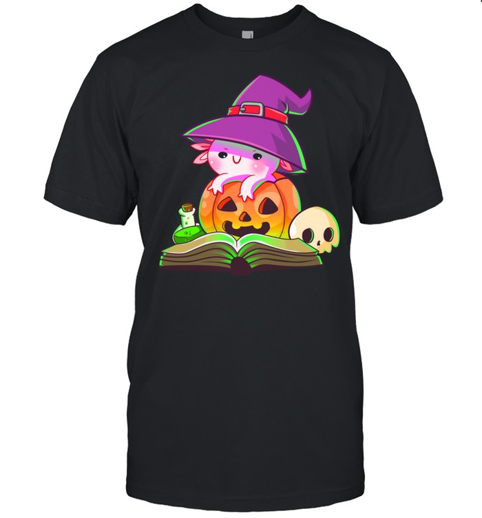 Axolotl Halloween Costume Pumpkin Pastel Goth T-Shirt Axolotl Halloween Costume Pumpkin Pastel Goth T-Shirt