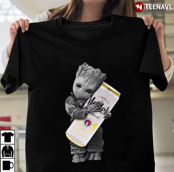 Baby Groot Hug Cerveza Modelo Especial T-Shirt