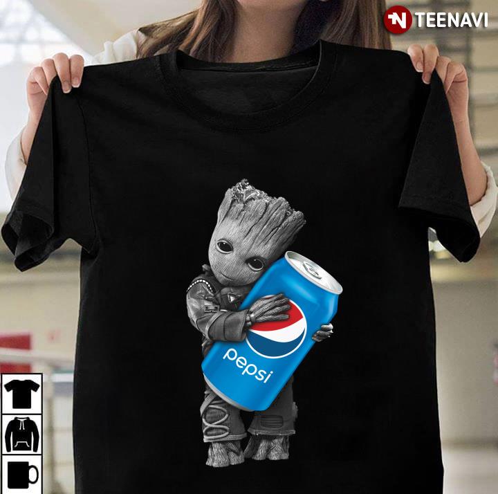 Baby Groot Hug Pepsi T-Shirt