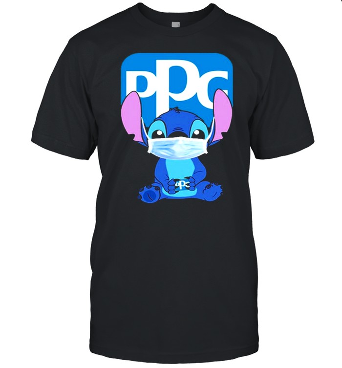 Baby Stitch Face Mask Hug Ppg Logo T-Shirt