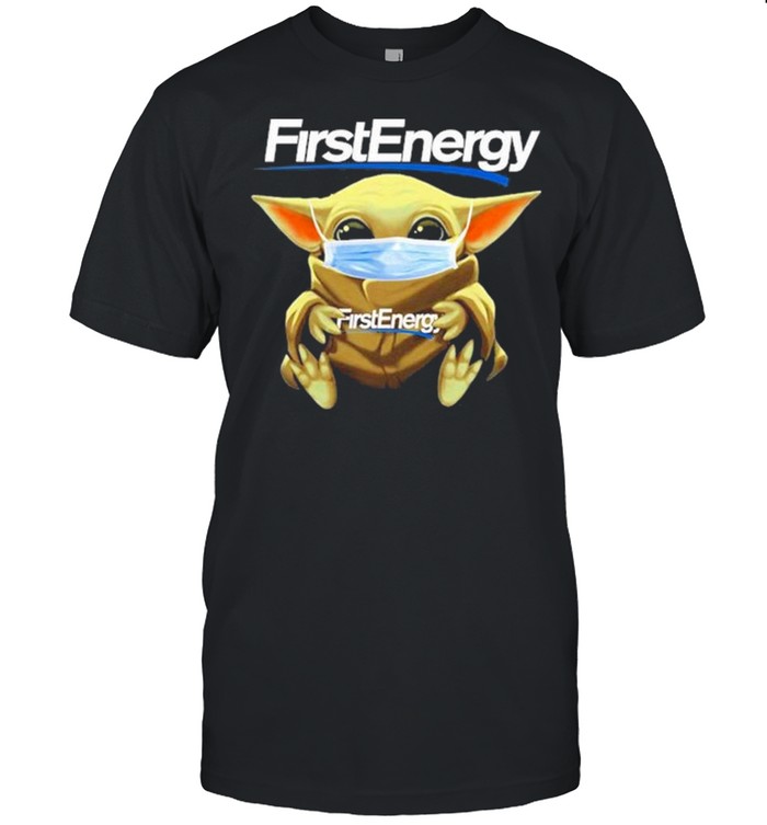 Baby Yoda Face Mask Hug Firstenergy T-Shirt
