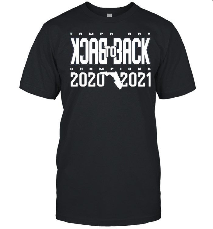Back To Back Champions 2020 2021 Tampa Bay T-Shirt