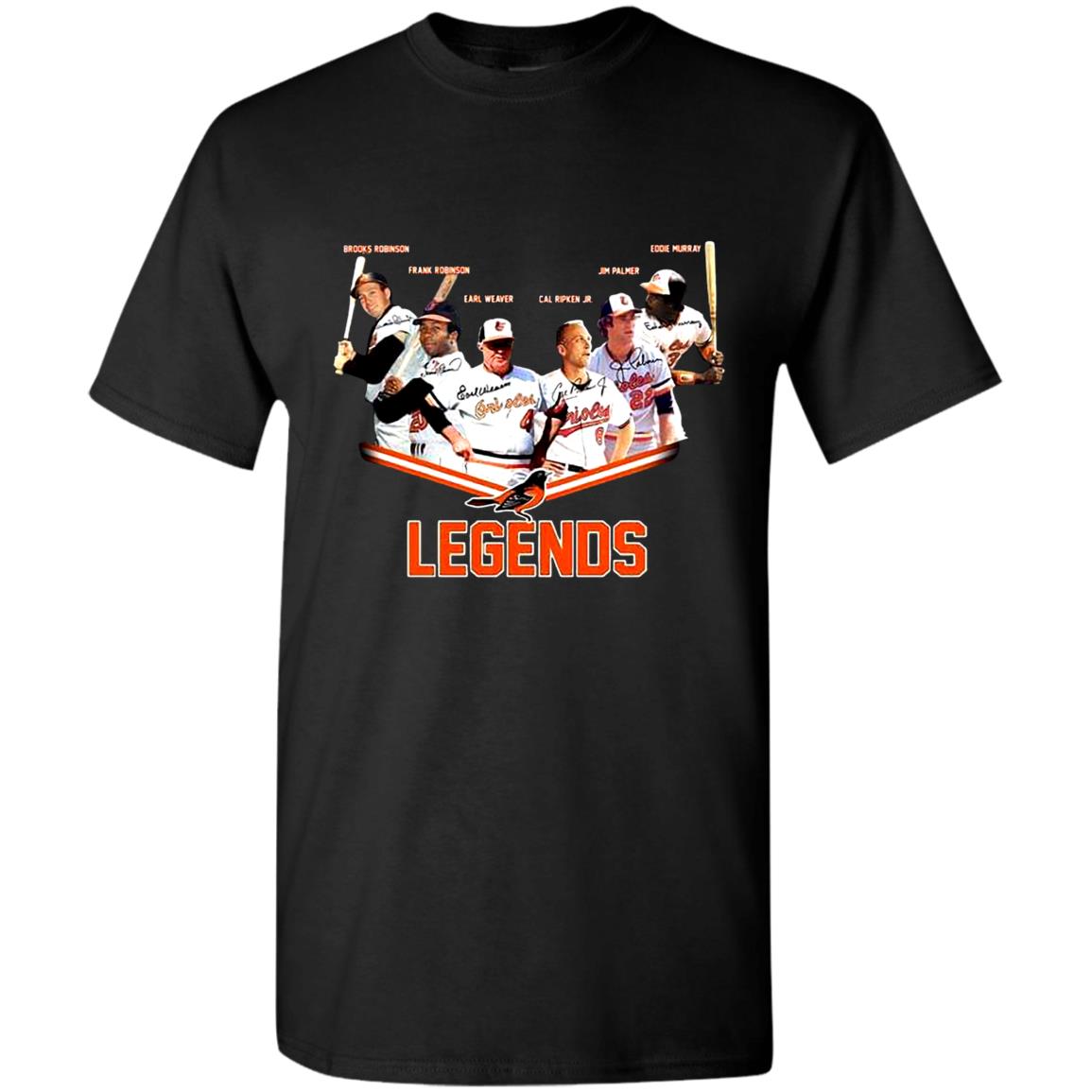 Baltimore-Orioles-Legends G500 Gildan 5.3 Oz. T-Shirt Baltimore-Orioles-Legends G500 Gildan 5.3 Oz. T-Shirt