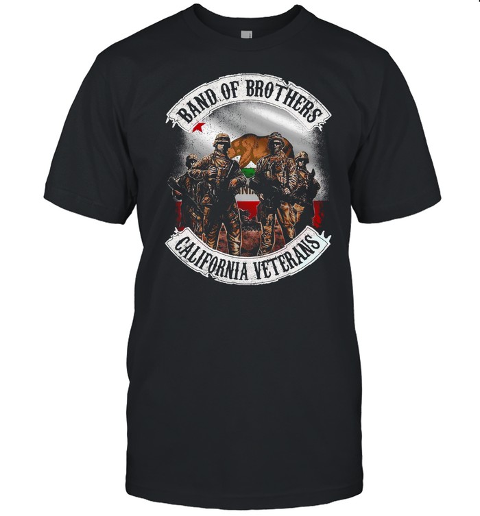 Band Of Brothers California Veterans T-Shirt