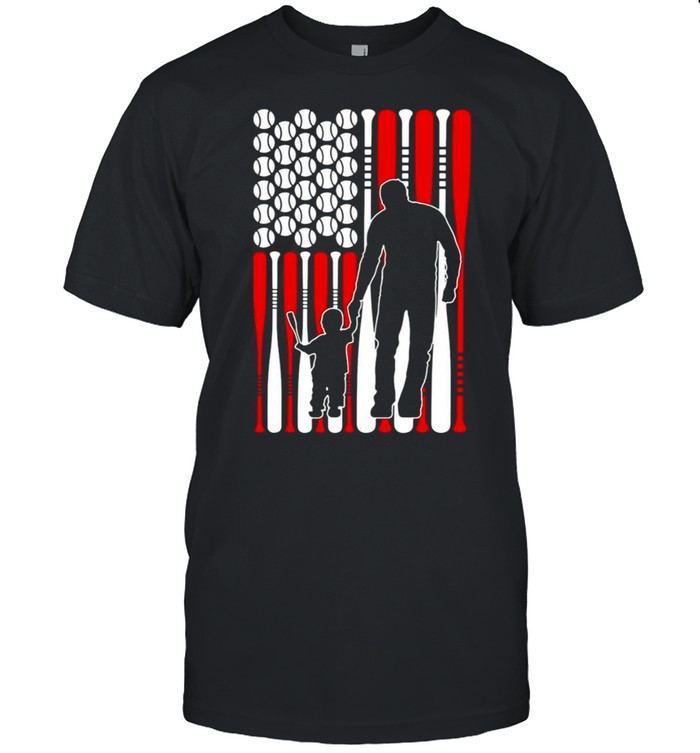 Baseball Matching Dad Son T-Shirt
