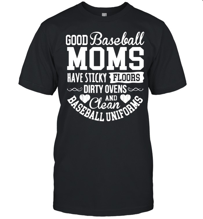 Baseball Player Mom Quote Proud Mother Phrase T-Shirt