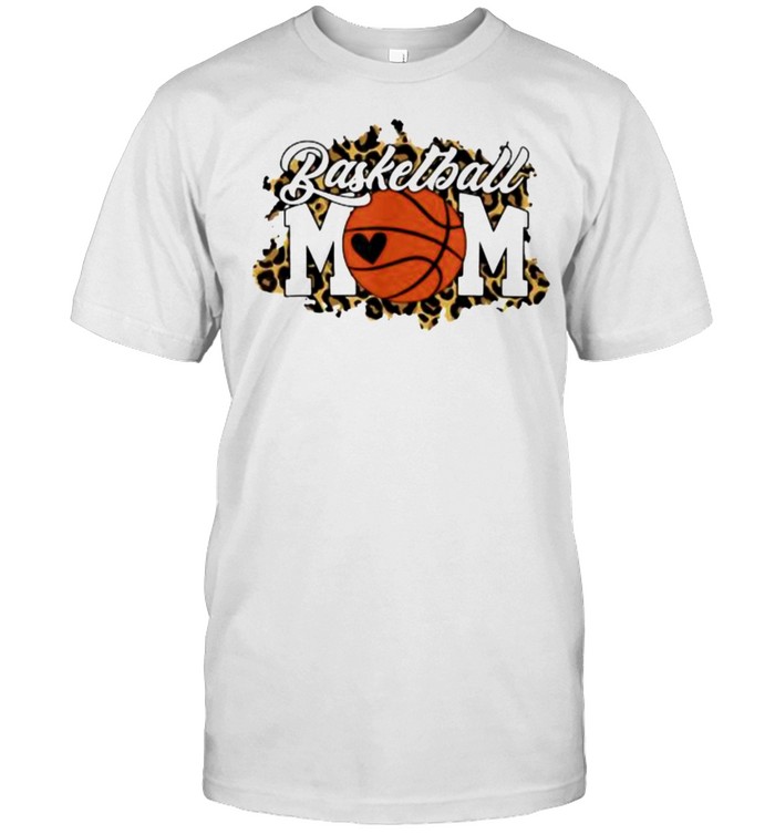 Basketball Mom Game Day Lepoard T-Shirt Basketball Mom Game Day Lepoard T-Shirt