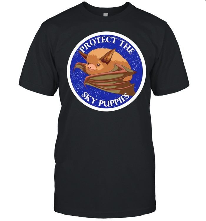 Bat Protect The Sky Puppies T-Shirt