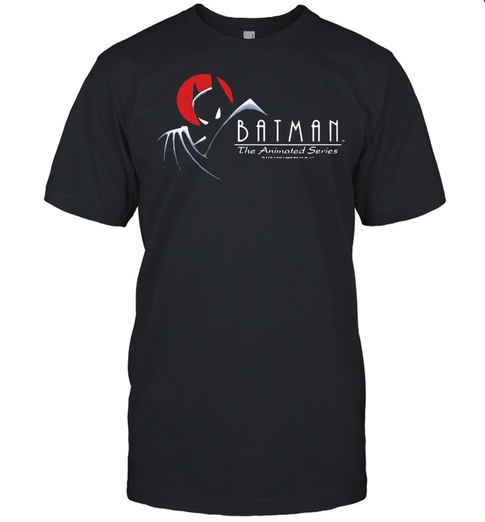 Batman Animated Series Silhouette Logo T-Shirt