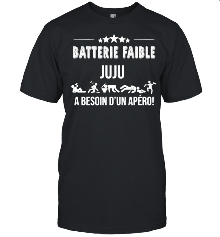 Batterie Faible Juju A Beson T-Shirt