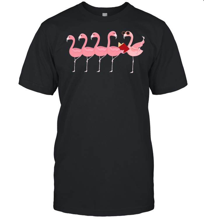 Book Flamingo T-Shirt