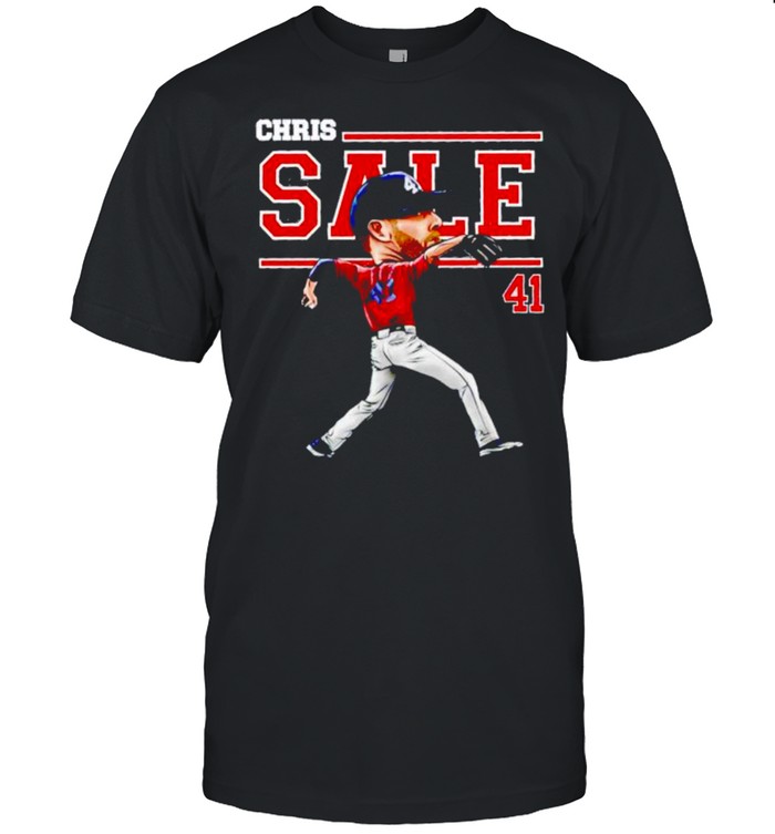 Boston Red Sox Chris Sale #41 T-Shirt Boston Red Sox Chris Sale #41 T-Shirt