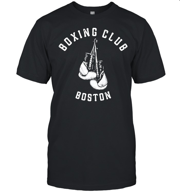 Boxing Club Boston Gloves T-Shirt Boxing Club Boston Gloves T-Shirt