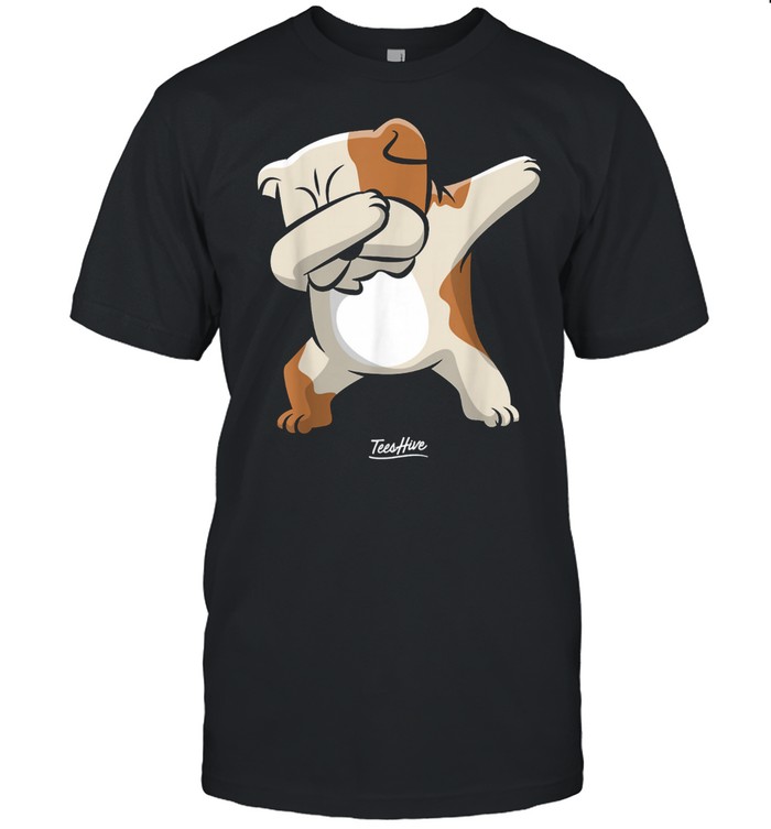 Boys Dabbing Bulldog T-Shirt