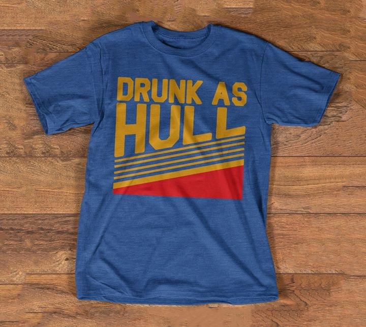 Brett Hull St. Louis Blues Drunk As Hull T-Shirt