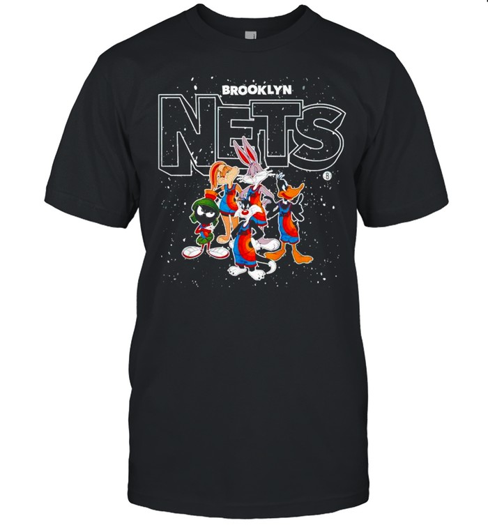 Brooklyn Nets Space Jam 2 Characters T-Shirt