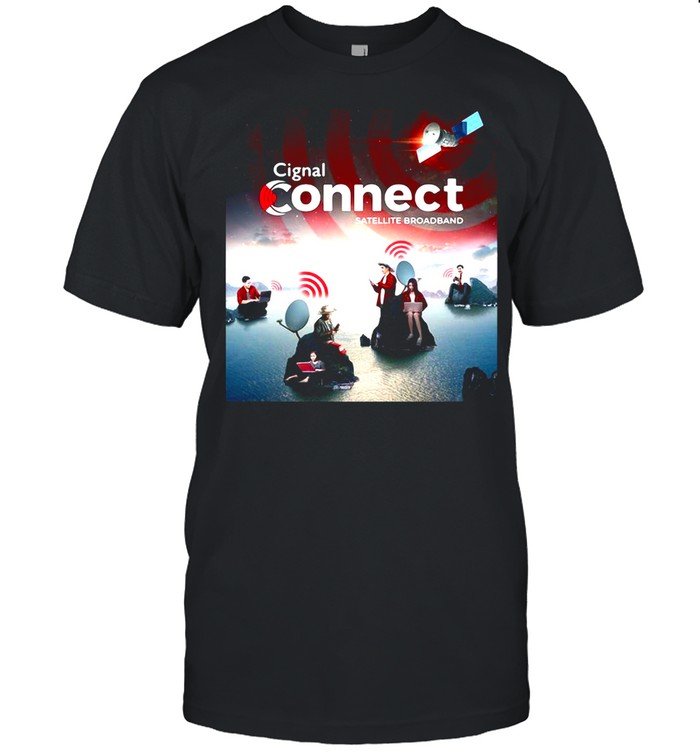 Cignal Connect Satellite Broadband T-Shirt