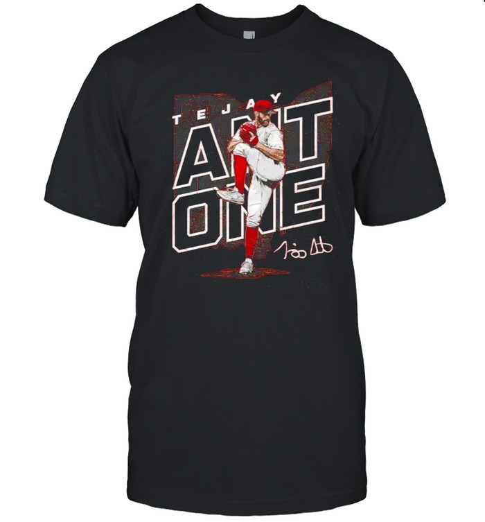 Cincinnati Reds Tejay Antone Throw The Ball T-Shirt