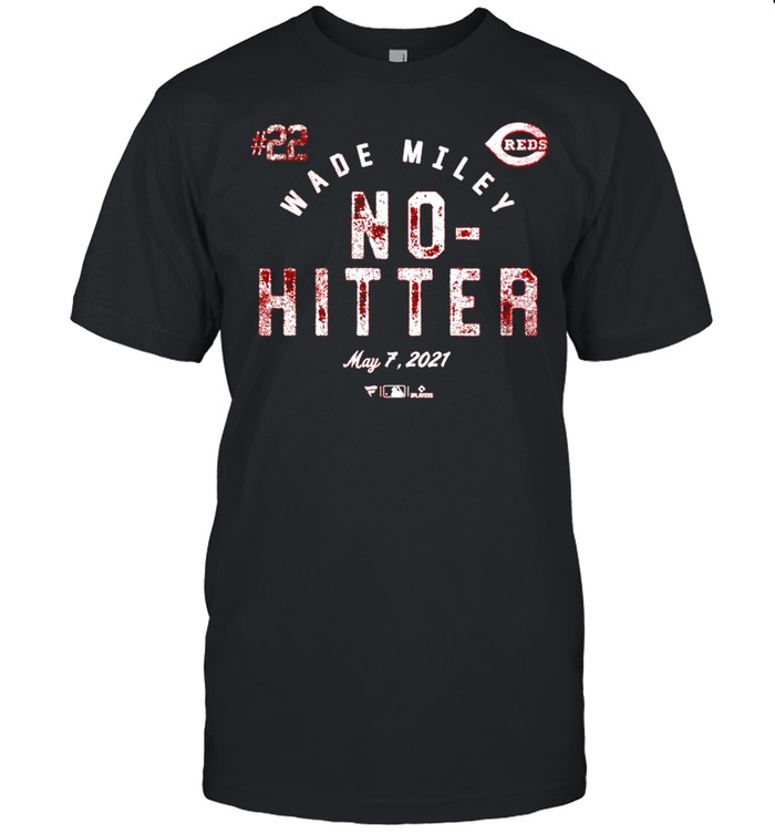 Cincinnati Reds Wade Miley No-Hitter T-Shirt Cincinnati Reds Wade Miley No-Hitter T-Shirt