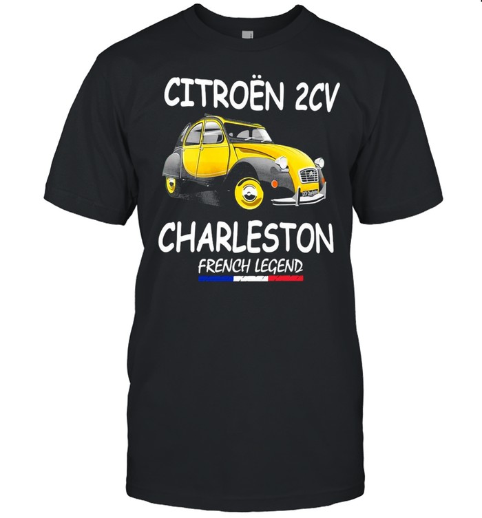 Citroen 2Cv Charleston French Legend T-Shirt