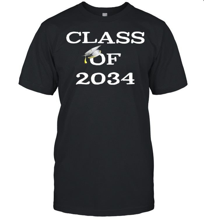 Class Of 2034 Grow With Me Graduation Reunion School College T-Shirt Class Of 2034 Grow With Me Graduation Reunion School College T-Shirt