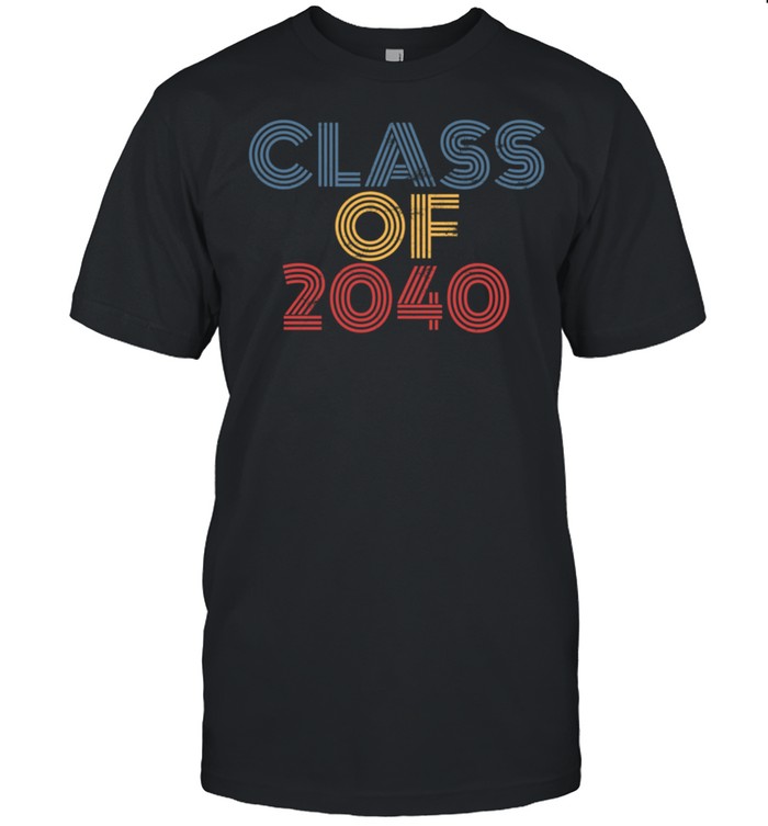 Class Of 2040 Graduation T-Shirt