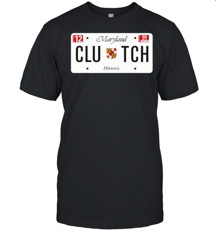 Clutch Maryland Plate Histori T-Shirt