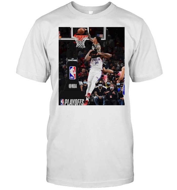 Collins Dunk On Embiid T-Shirt Collins Dunk On Embiid T-Shirt